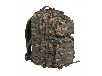 Batoh ASSAULT Pack US 36L molle Marpat digital woodland Large Miltec