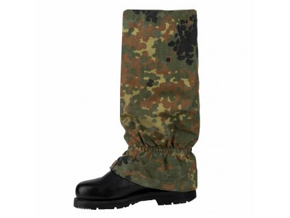 Holeňové návleky na ochranu nohou BW flecktarn originál Bundeswehr