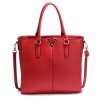 Bordová kabelka shopper Aggie AG00420